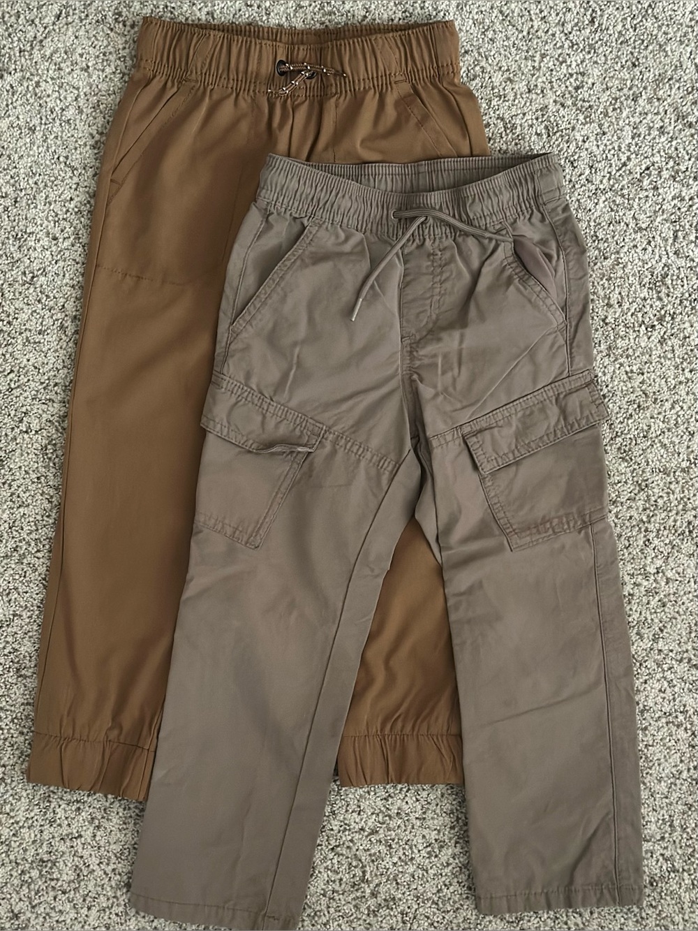 Old Navy and Jumping Beans Tan Cargo Joggers - 4T